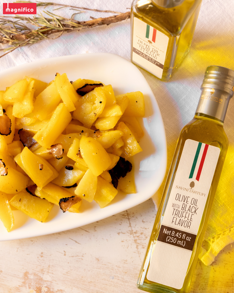Olive Oil with Black Truffle 8.45 Fl Oz - Magnifico Food